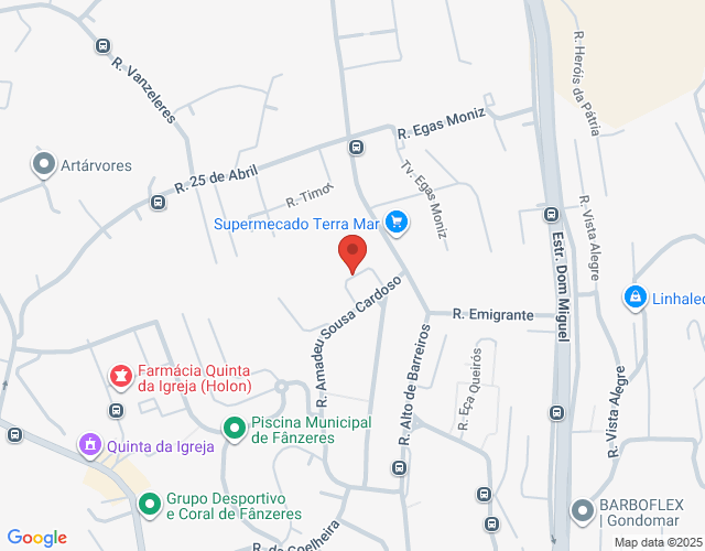 Mapa de localização