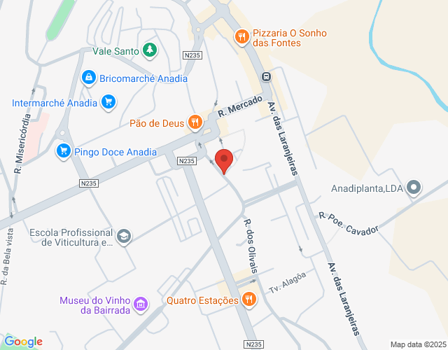 Mapa de localização