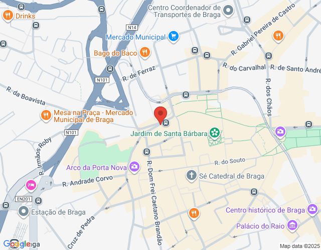 Mapa de localização