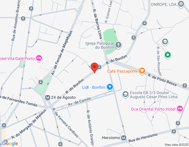 Mapa de localização