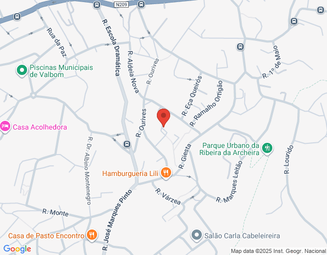 Mapa de localização