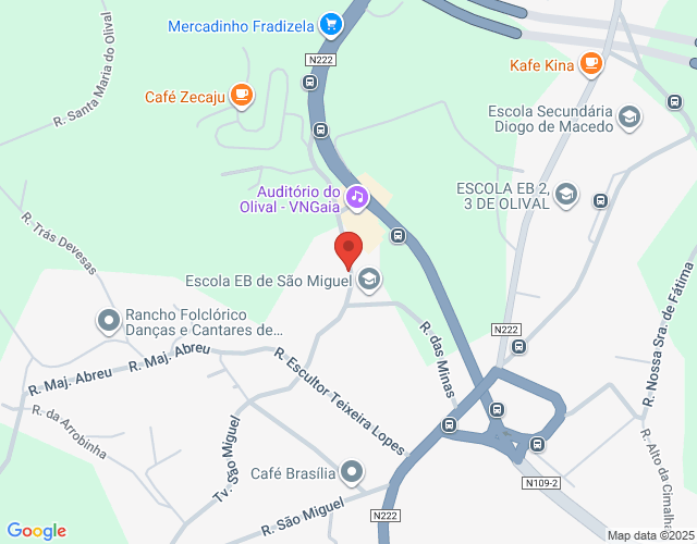Mapa de localização