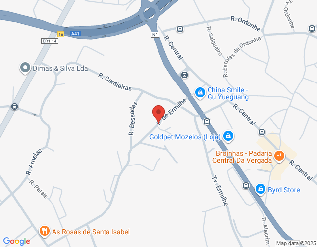 Mapa de localização