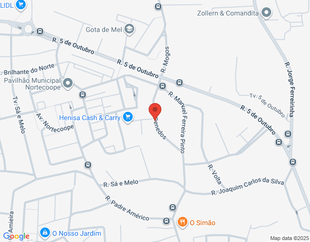 Mapa de localização