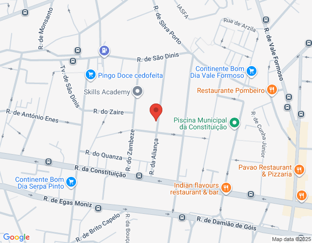 Mapa de localização