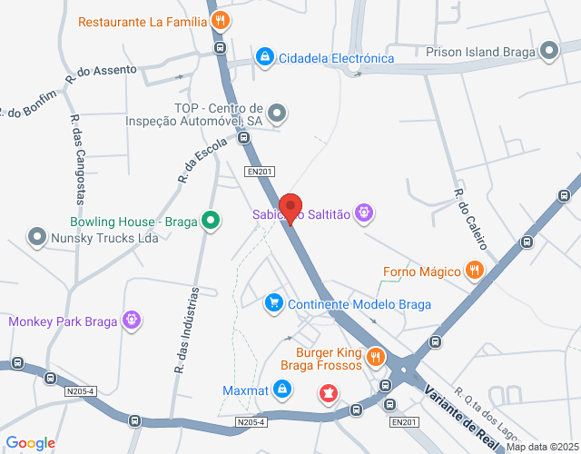 Mapa de localização