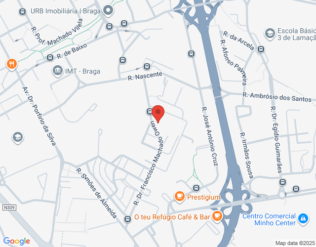 Mapa de localização