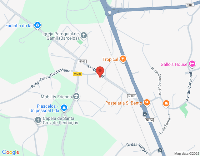 Mapa de localização