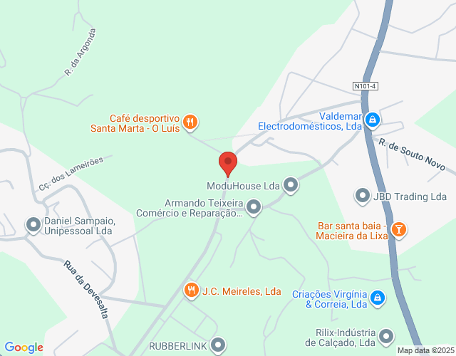 Mapa de localização