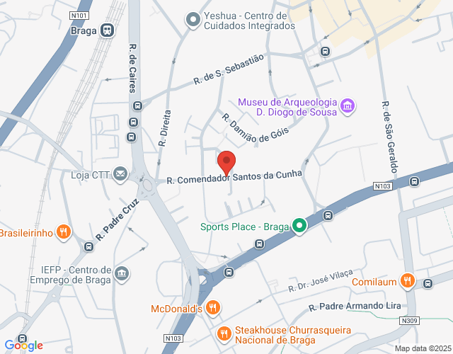 Mapa de localização