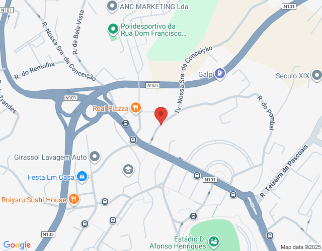 Mapa de localização