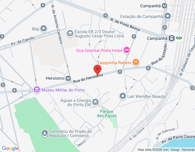Mapa de localização