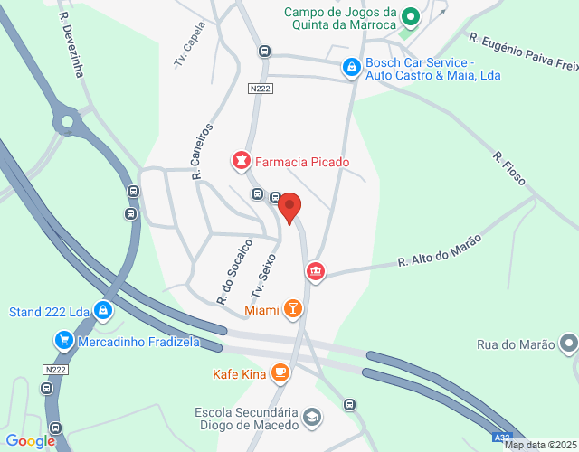 Mapa de localização