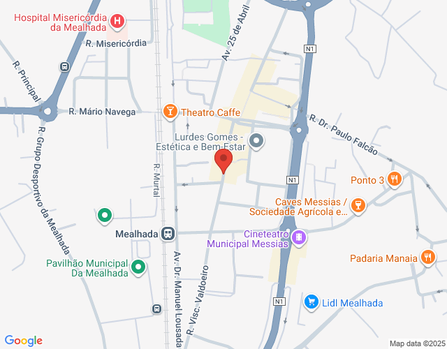 Mapa de localização