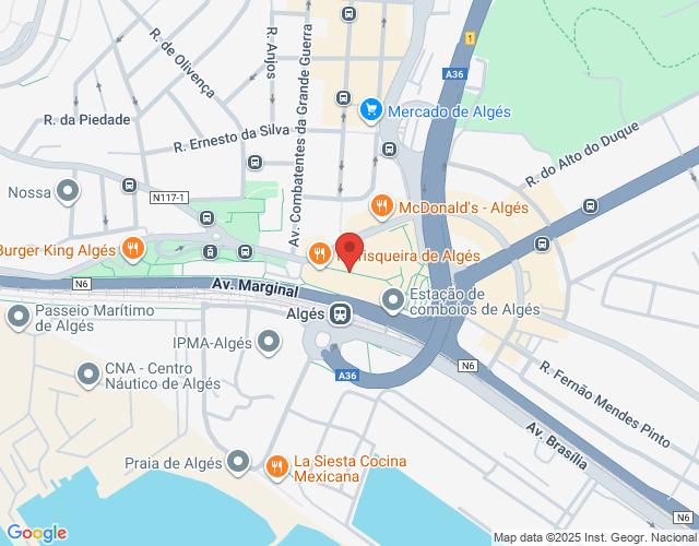 Mapa de localização