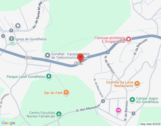 Mapa de localização