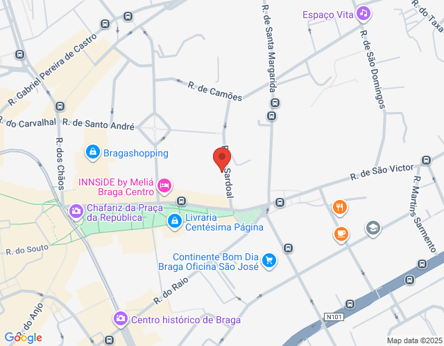 Mapa de localização