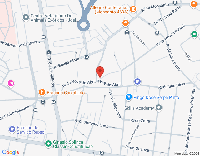 Mapa de localização
