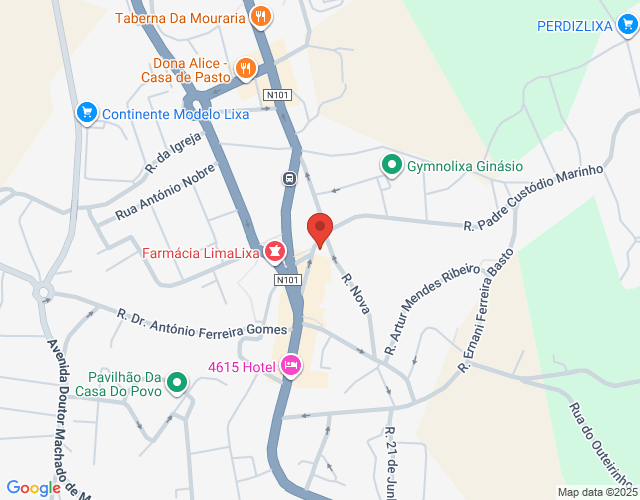 Mapa de localização