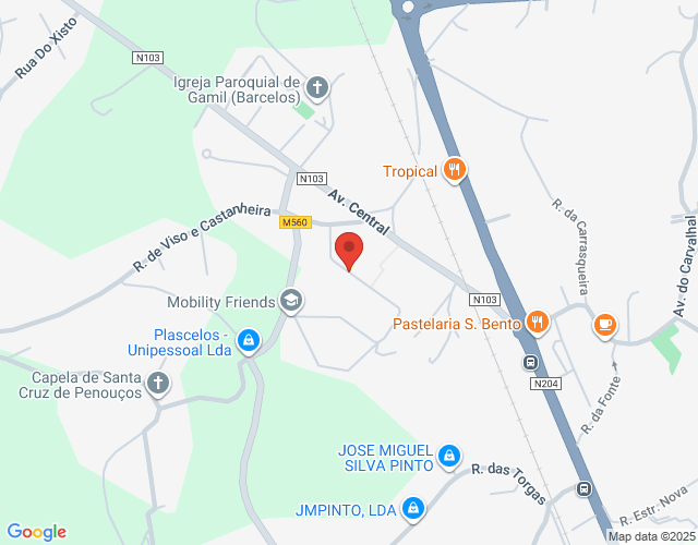 Mapa de localização