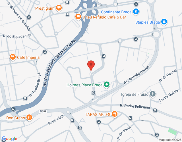 Mapa de localização