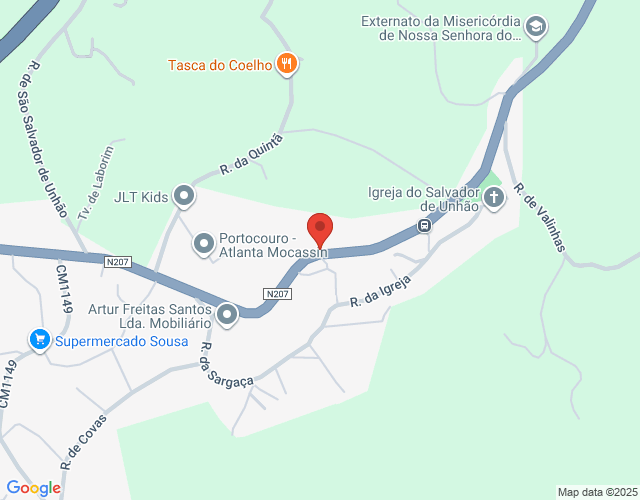 Mapa de localização