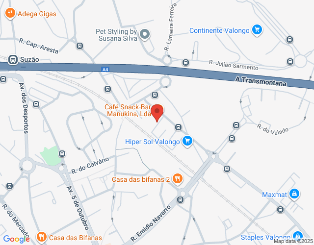 Mapa de localização