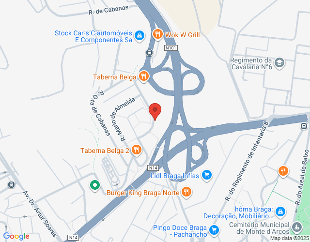 Mapa de localização