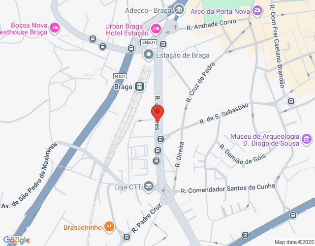 Mapa de localização