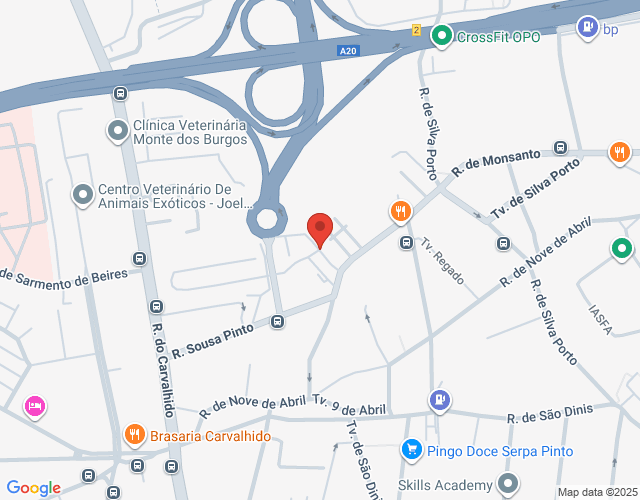 Mapa de localização