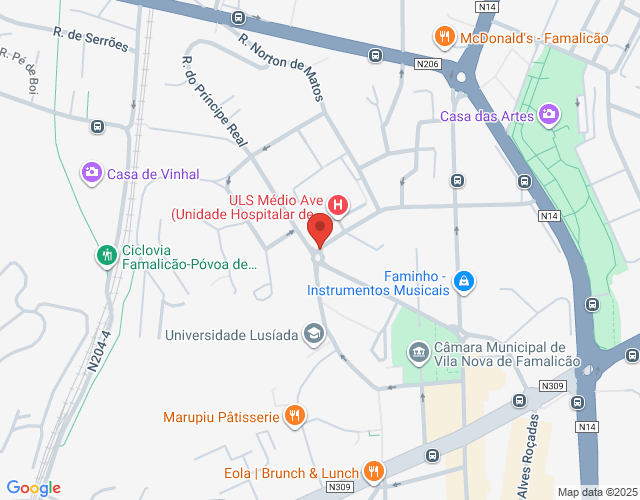 Mapa de localização