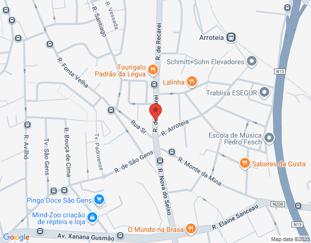 Mapa de localização