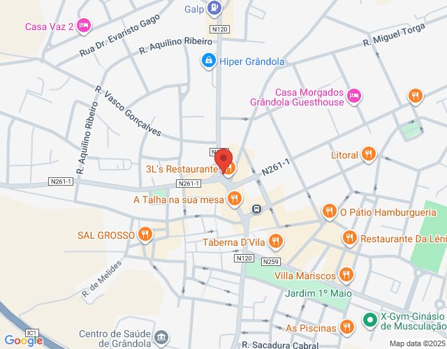 Localization map