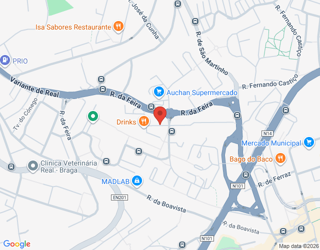 Mapa de localização