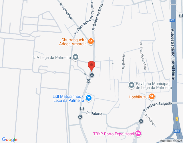 Mapa de localização