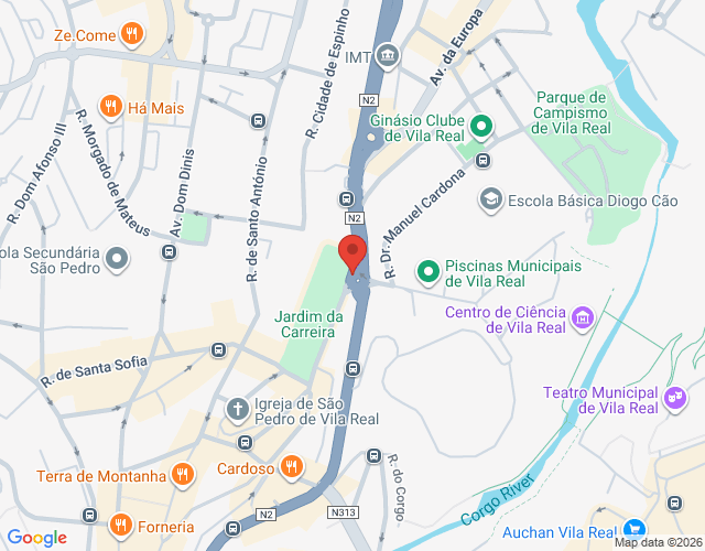 Mapa de localização