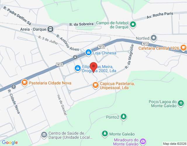 Mapa de localização