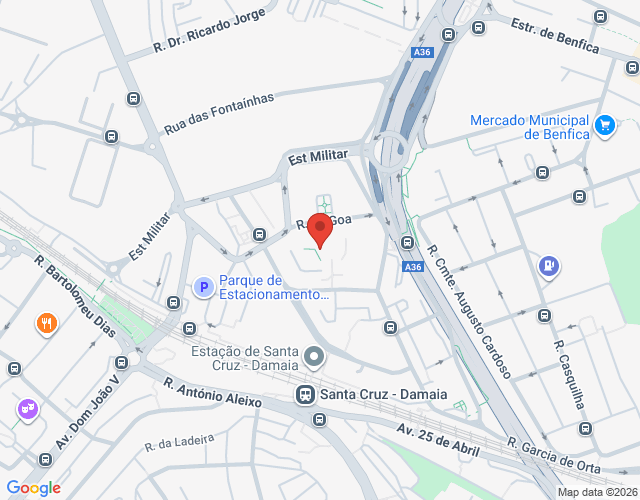 Mapa de localização