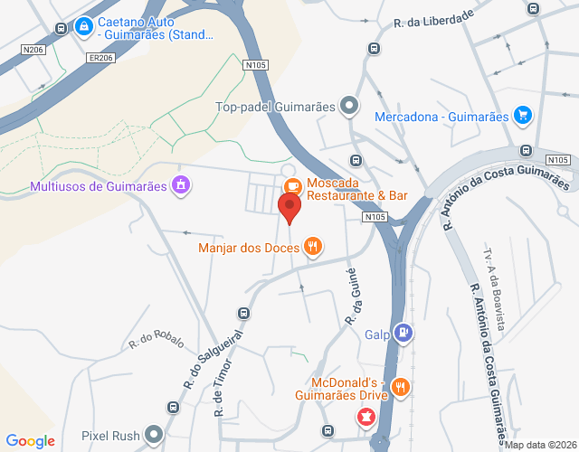 Mapa de localização