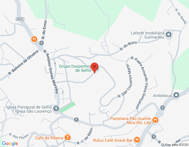 Mapa de localização