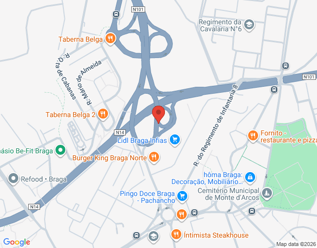 Mapa de localização