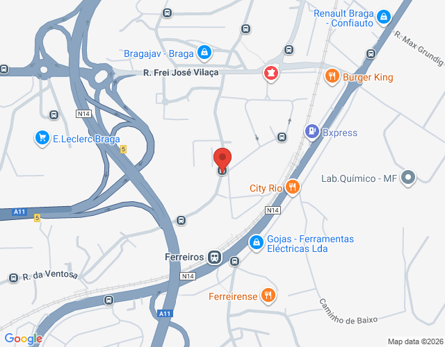 Mapa de localização