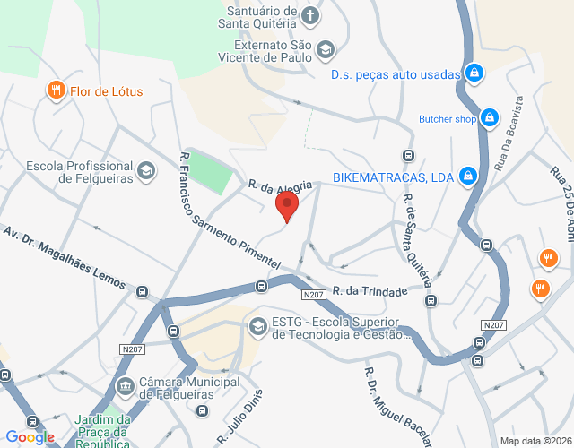 Mapa de localização