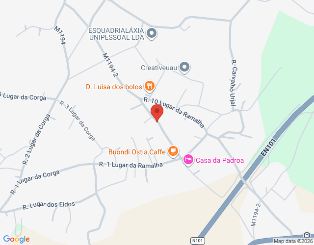 Mapa de localização
