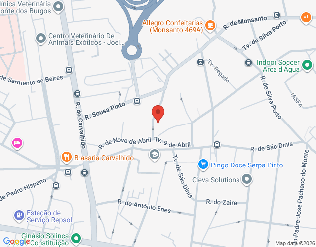 Mapa de localização