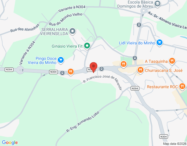 Mapa de localização