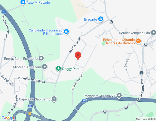 Mapa de localização