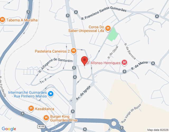 Mapa de localização