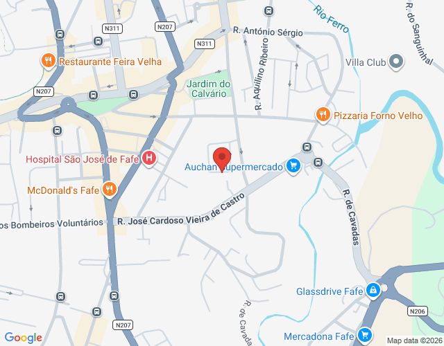 Mapa de localização