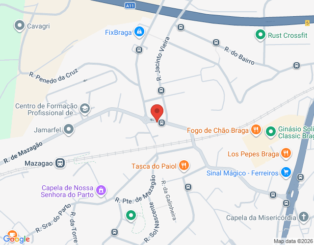 Mapa de localização